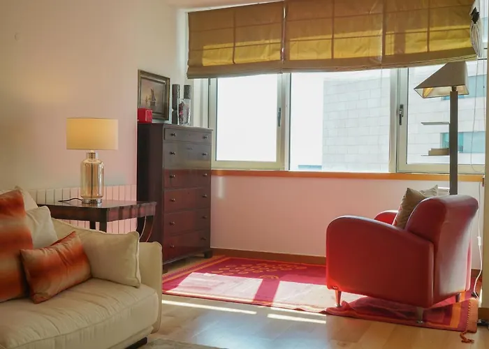 Oriente River View W/ Balcony&garage Appartement Lissabon